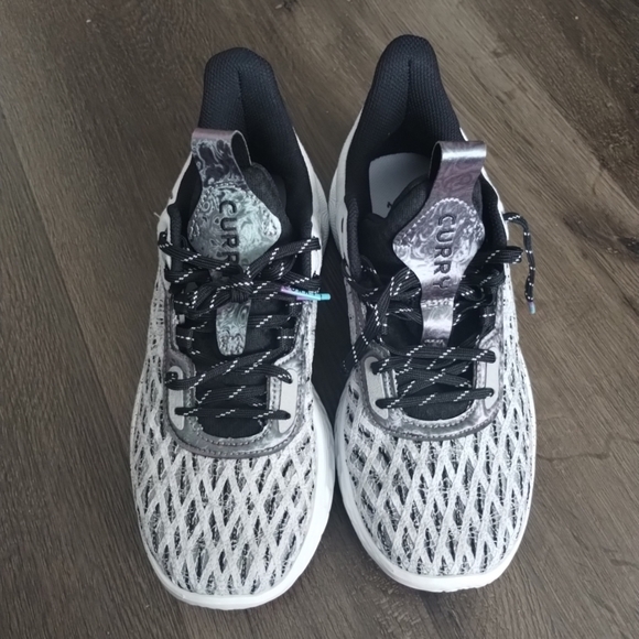 Sz 7.5 Under Armour Curry 9 Flow PE March Madness 2K22 Basketball 3025769-104 - Picture 7 of 9